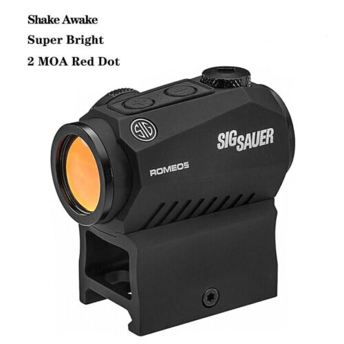 2 MOA Compact Red Dot Sight Scope For 1x20mm Sig Sauer Romeo5 SOR52001 M1913 US