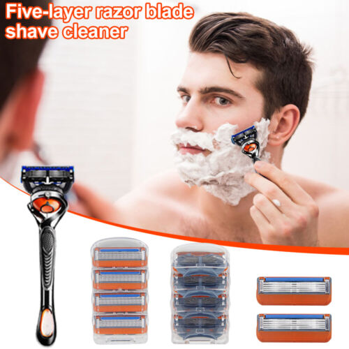 12PCS Shaving Razor Blades Refills Compatible for G illette Fusion 5 Proglide