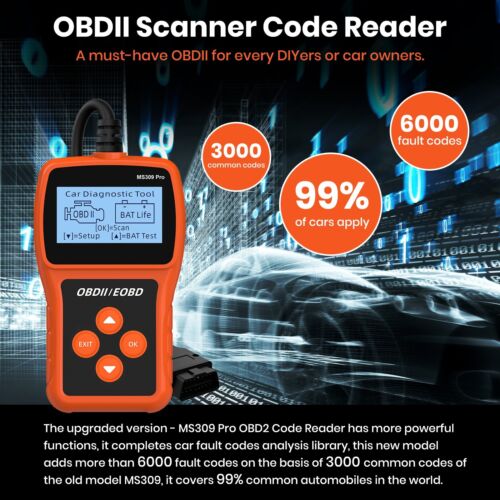 Automotive OBD2 Scanner OBD Code Reader Car Diagnostic Tool Check Engine Fault