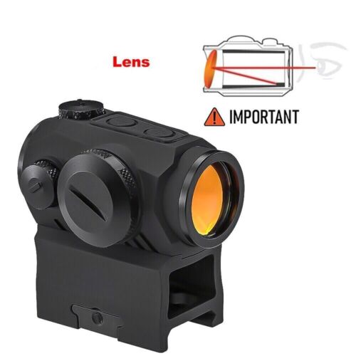 2 MOA Compact Red Dot Sight Scope For 1x20mm Sig Sauer Romeo5 SOR52001 M1913 US