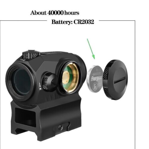 2 MOA Compact Red Dot Sight Scope For 1x20mm Sig Sauer Romeo5 SOR52001 M1913 US