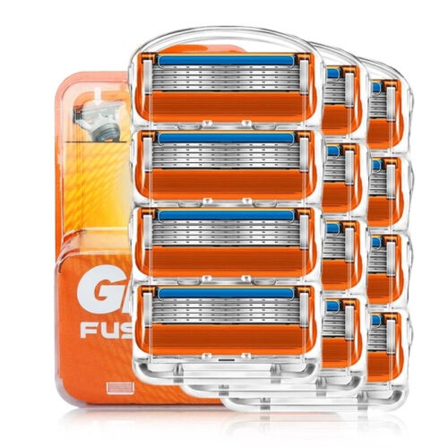 12PCS Shaving Razor Blades Refills Compatible for G illette Fusion 5 Proglide