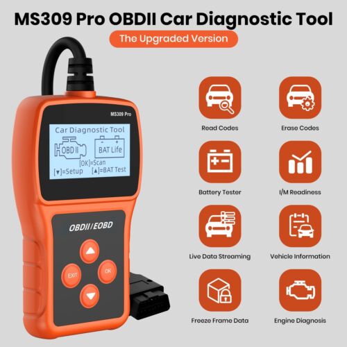 Automotive OBD2 Scanner OBD Code Reader Car Diagnostic Tool Check Engine Fault