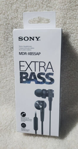 For SONY MDR-XB55AP In-Ear Earphones Bass Booster In-line Remote With Mic