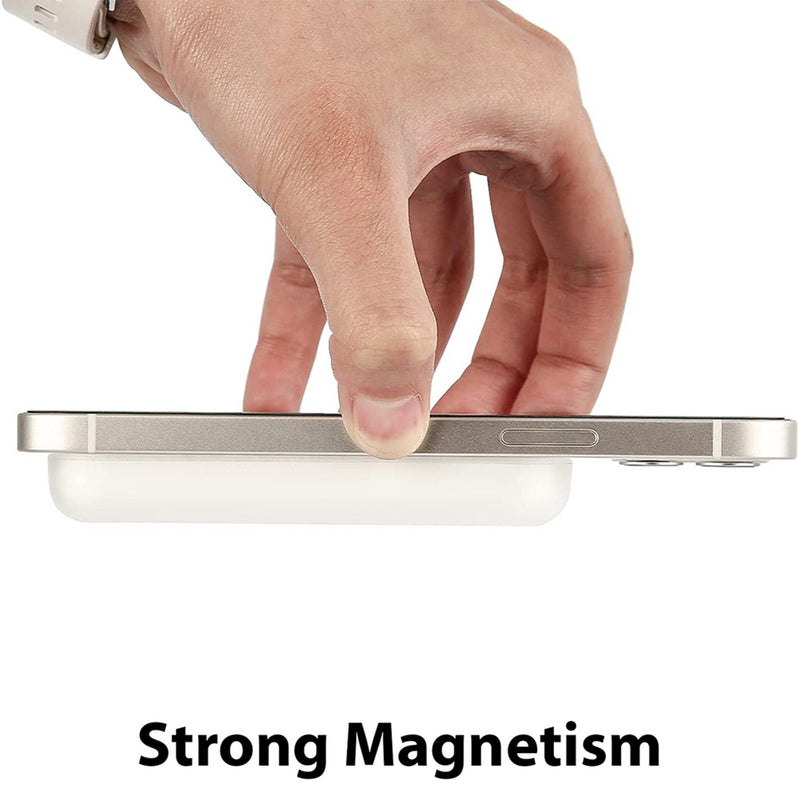 10000mAh Magnetic Power Bank MagSafe Battery Pack Wireless Charger For iPhone