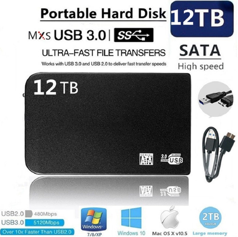 USB3.0 4TB mobile hard drive disk disk high-speed transmission Hard Disk Drive