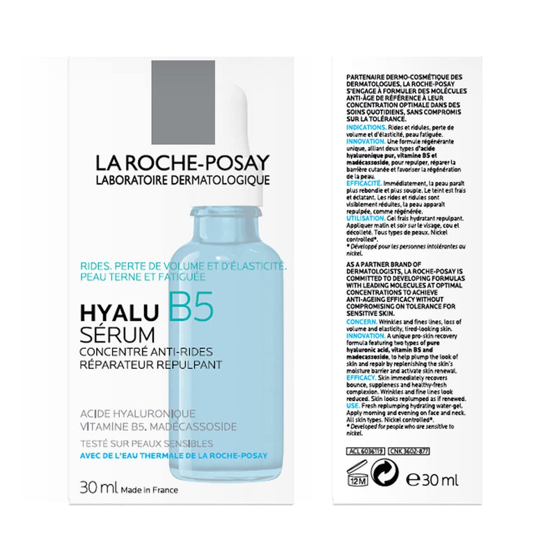 La Roche Posay Hyalu B5 EFFACLAR SERUM Retinol B3 Serum Anti-Wrinkle Concentrate