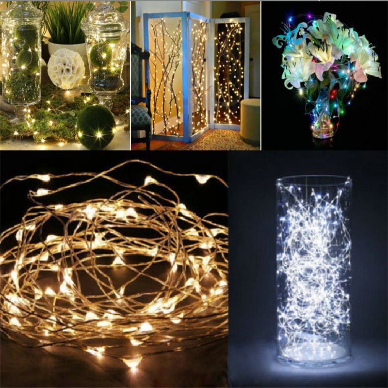 LED String Battery IP65 Copper Wire Fairy String Lights Party