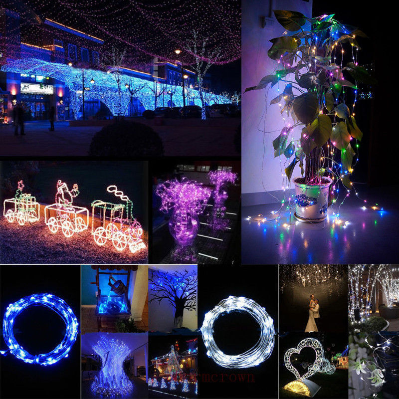 LED String Battery IP65 Copper Wire Fairy String Lights Party