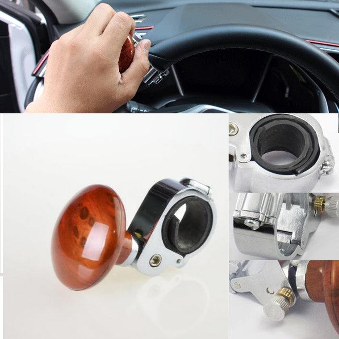 Universal Car Steering Wheel Handle Aid Auto Truck Booster Ball Spinner Knob