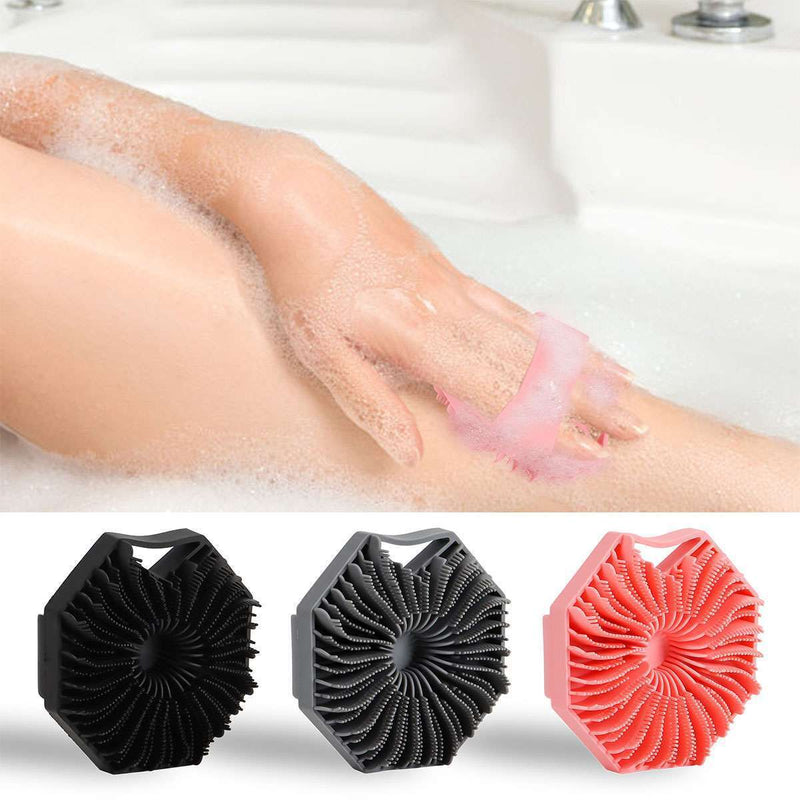 Antimicrobial Silicone Body Scrubber, Exfoliating Body Scrubber for Sensitive Skin, Eco Friendly Shower Scrubber for Body, Silicone Body Brush for Showering