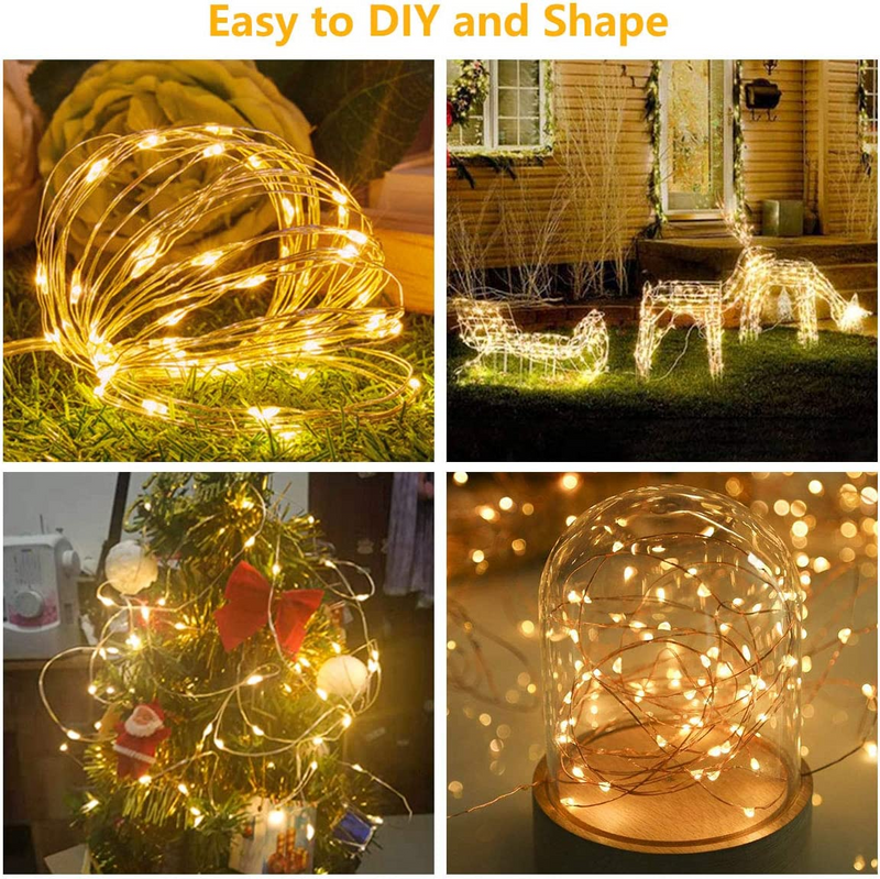 300LED 3MX3M LED Curtain Fairy Hanging String Light Wedding Party USB Powered（Warm white）