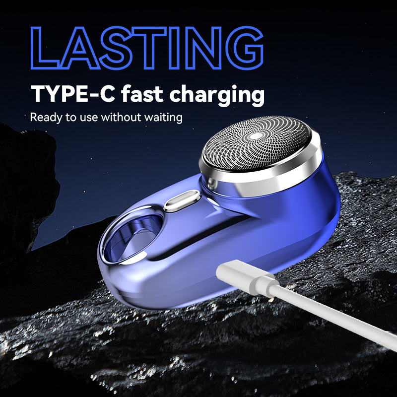 Mini Portable Electric Razor for Men USB Rechargeable Shaver Beard Trimmer Gifts