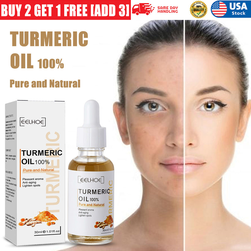 Turmeric Essential Oil, Remove Wrinkles Dark Spot Corrector Face Whitening Cream for Womens