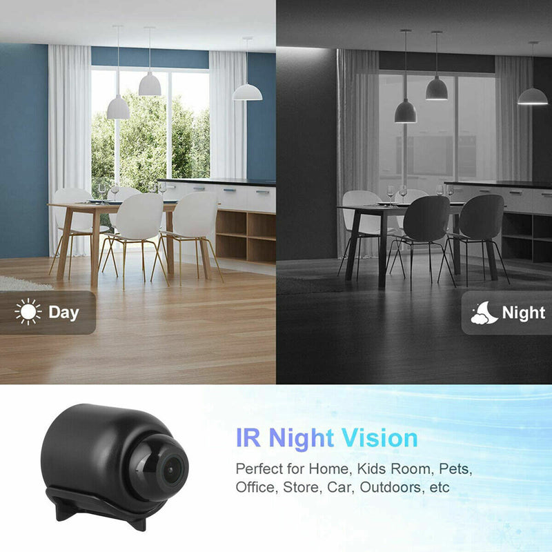 Mini Camera 1080P HD Video Motion Night Vision Cam Wifi Camcorder Security DVR