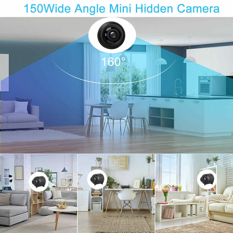 Mini Camera 1080P HD Video Motion Night Vision Cam Wifi Camcorder Security DVR