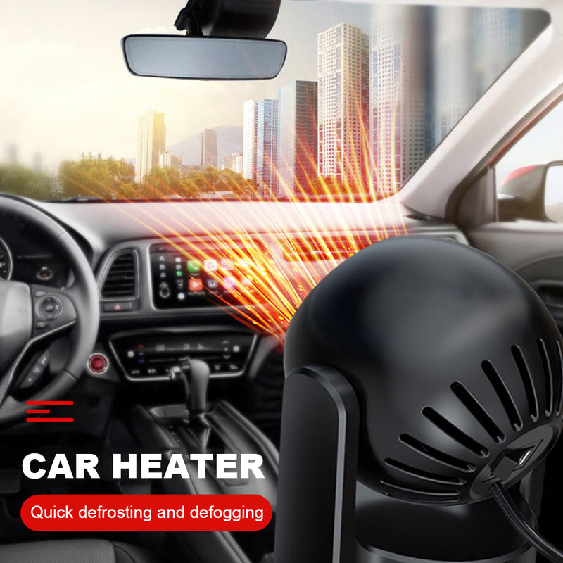 12V 120W Portable Electric Car Heater Fast Heating Windshield Defroster Demister