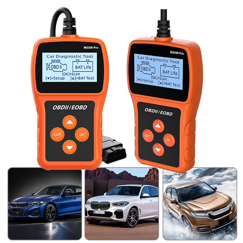 Automotive OBD2 Scanner OBD Code Reader Car Diagnostic Tool Check Engine Fault