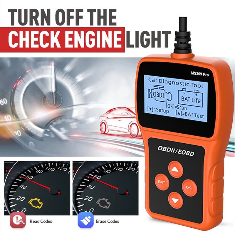 Automotive OBD2 Scanner OBD Code Reader Car Diagnostic Tool Check Engine Fault