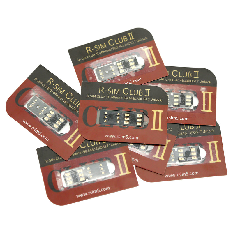 R-SIM CLUB Ⅱ R-SIMClUB2 Nano Unlock Card For iPhone12/PROMAX/X/XS