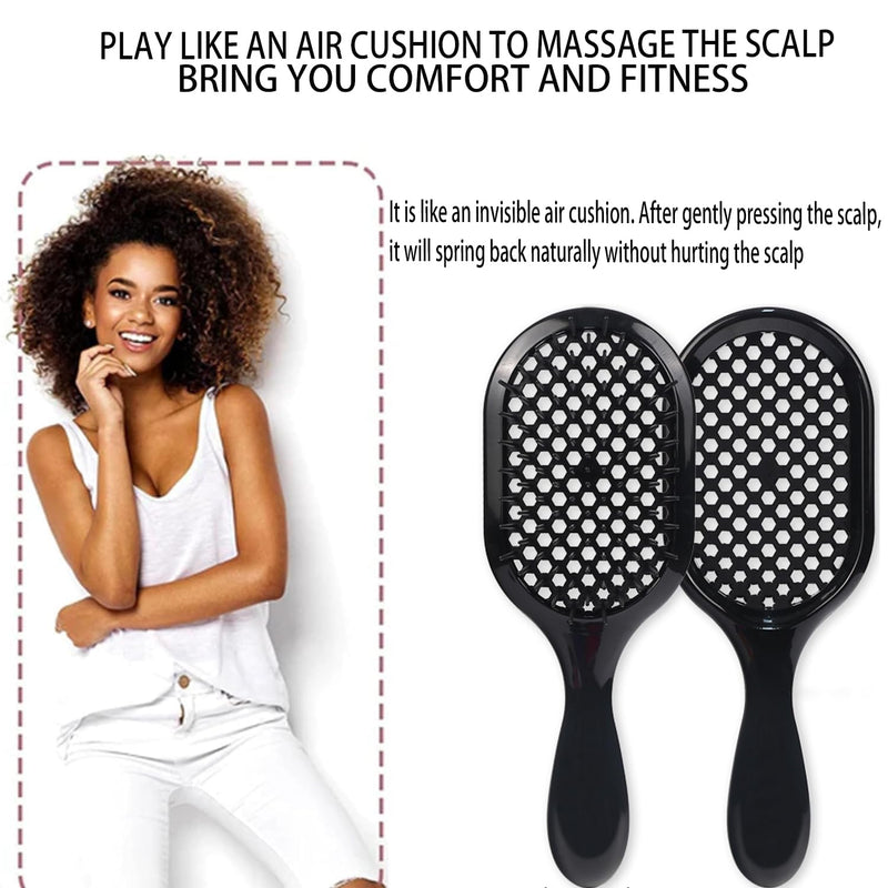 Vented Detangling Hair Brush Massage Hair Comb for Women Long, Thick, Curly Hair