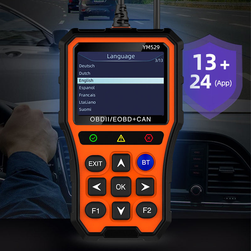 OBD2 Enhanced Mode 9 Car Diagnostic Tool Check Engine Code Reader CAN Scan Tool