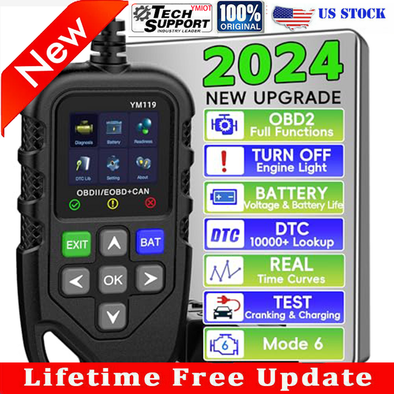 Automotive OBD2 Code Reader OBD Scanner Car Check Engine Fault Diagnostic Tool