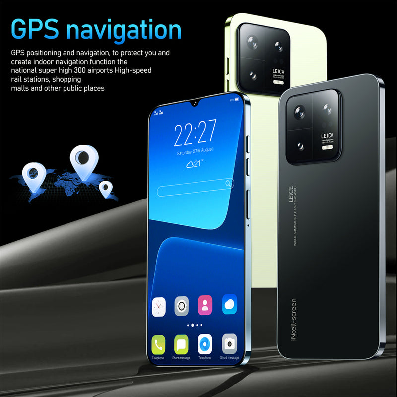 2023 M13 Pro 7.3" 16GB+1TB Smartphone Android 13 Unlocked 5G Dual SIM Cell Phone